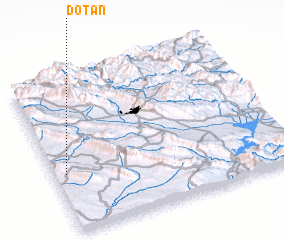 3d view of Dōtān