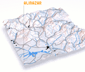 3d view of ‘Alī Naz̧ar