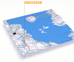 3d view of Kānī Sorkh