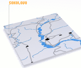 3d view of Sokolovo