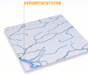 3d view of Verkhnyaya Toyma