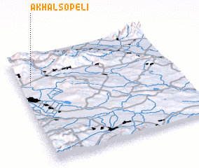 3d view of Akhalsopʼeli