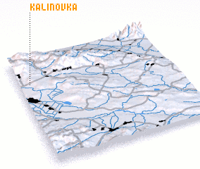 3d view of Kalinovka