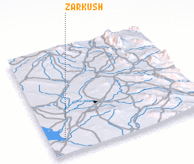 3d view of Zarkūsh