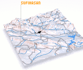 3d view of Şūfī Ḩasan