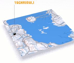 3d view of Yaghmūr ‘Alī