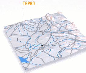 3d view of Tapān