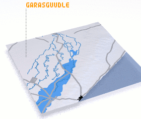 3d view of Garas Guudle