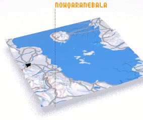 3d view of Nowqarān-e Bālā