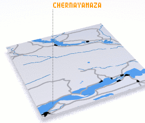 3d view of Chërnaya Maza