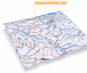 3d view of Hawārah Barzah