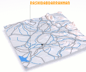 3d view of Rashīd ‘Abd ar Raḩmān