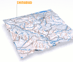 3d view of Shīnābād