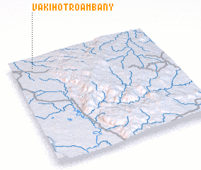 3d view of Vakihotro Ambany