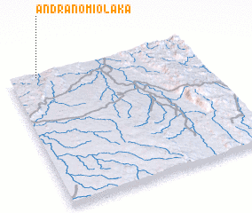 3d view of Andranomiolaka