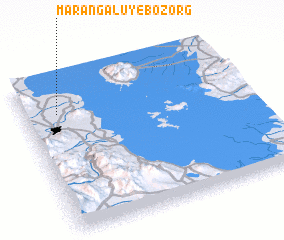 3d view of Marangalū-ye Bozorg