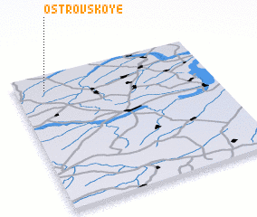 3d view of Ostrovskoye