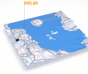 3d view of Bīrlān