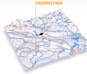 3d view of Faqē Muşţafá