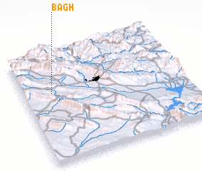 3d view of Bāgh