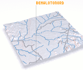 3d view of Bemaloto Nord