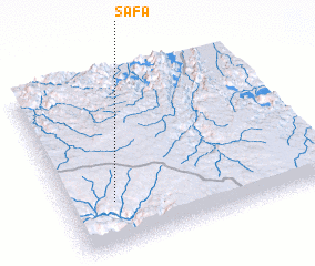 3d view of Şafāʼ