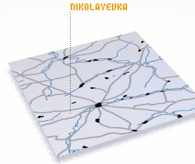 3d view of Nikolayevka