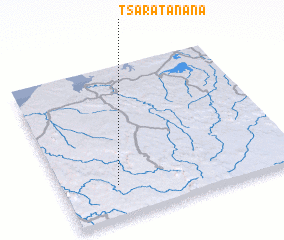 3d view of Tsaratanana