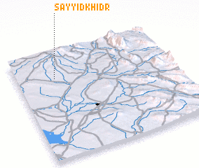 3d view of Sayyid Khiḑr