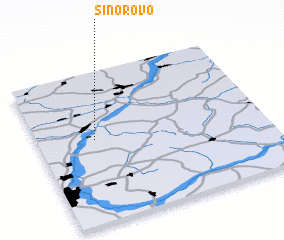 3d view of Sinorovo