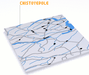 3d view of Chistoye Pole