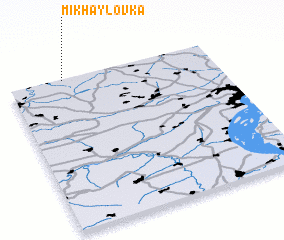 3d view of Mikhaylovka