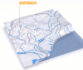 3d view of Banī Bakk