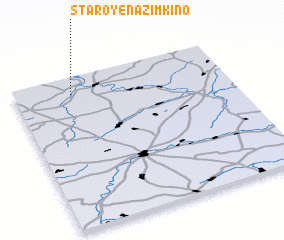 3d view of Staroye Nazimkino