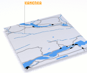 3d view of Kamenka