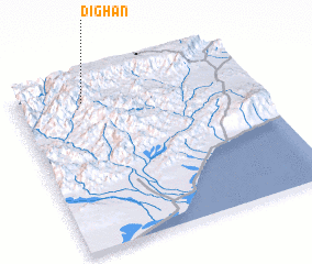 3d view of Ḑīghān