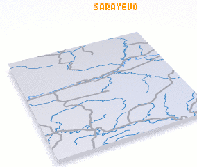 3d view of Sarayevo