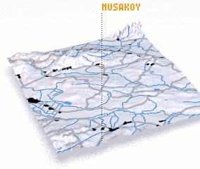 3d view of Musaköy