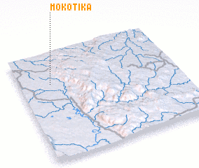 3d view of Mokotika