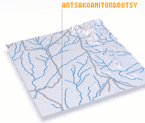 3d view of Antsakoamitondrotsy