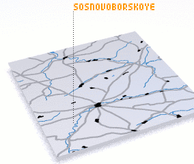 3d view of Sosnovoborskoye