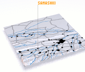 3d view of Samashki