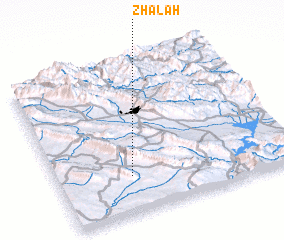 3d view of Zhālah