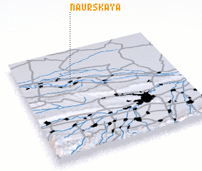 3d view of Naurskaya