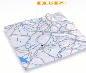 3d view of ‘Abd Allāh Bayk