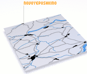 3d view of Novoye Pushkino