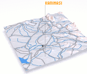 3d view of Kānī Māsī