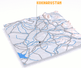 3d view of Kokha Rustam