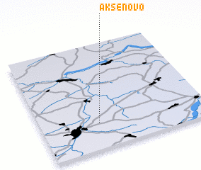 3d view of Aksënovo