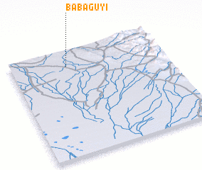 3d view of Babā Guyi